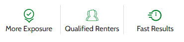 More Exposure, Qualified Renters, Fast Results